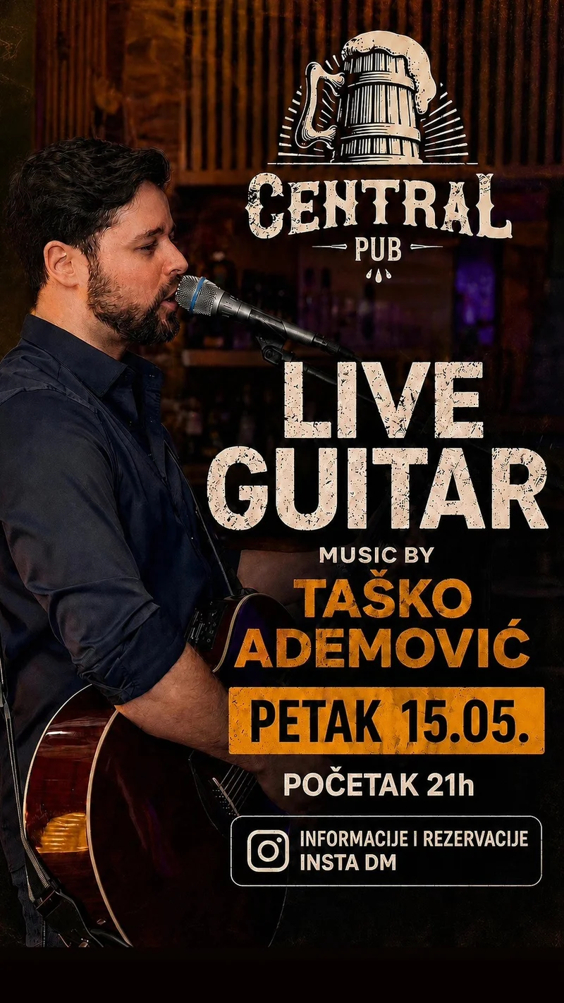 Taško Ademović. Live Guetar