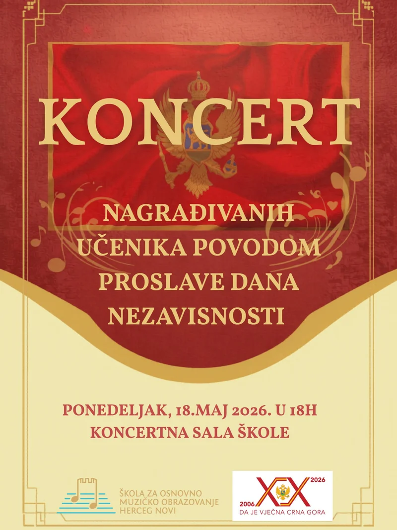 Concert of award-winning students