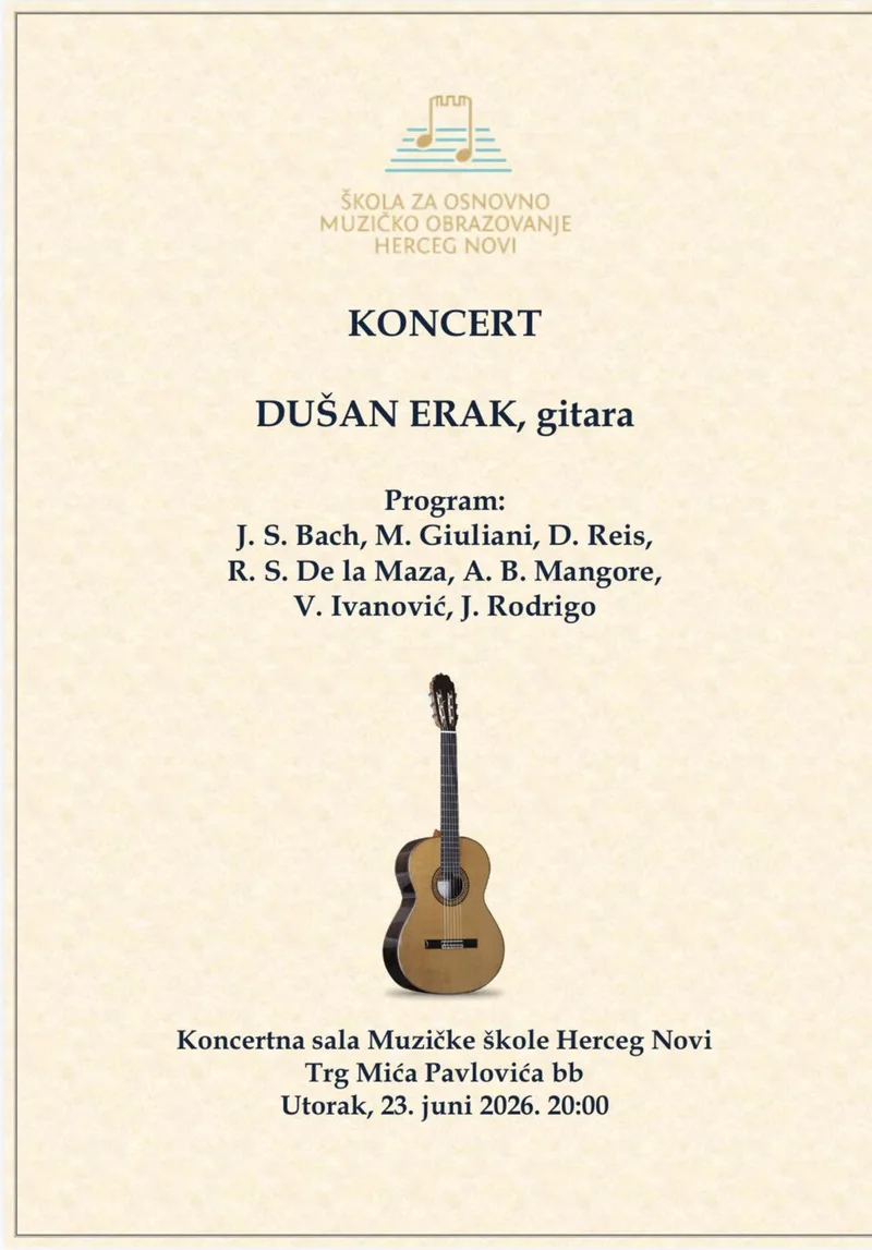 Dušan Erak, гитара