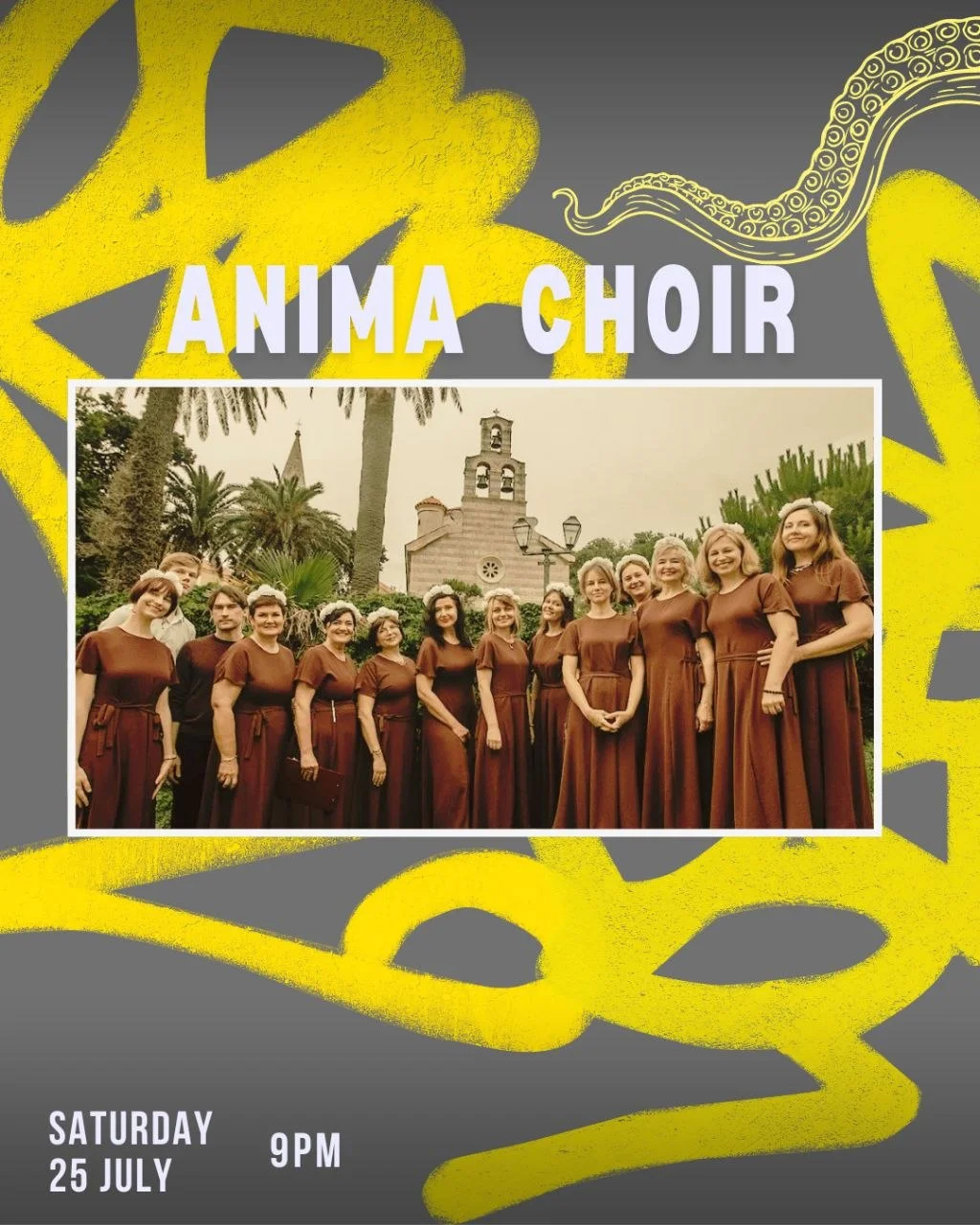 Choir performance at Drunk Octopus Bar
